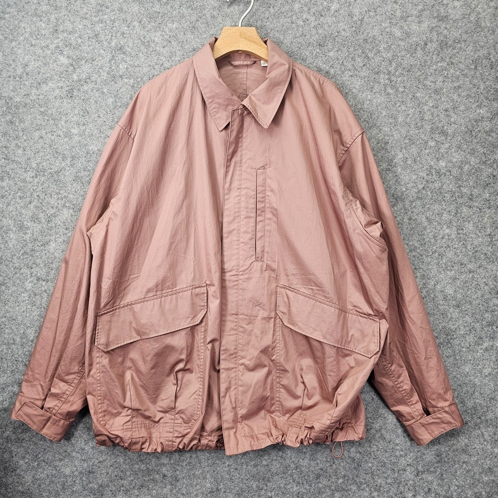 Uniqlo Men's Field Jacket in Dusty Rose